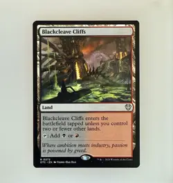MTG: Blackcleave Cliffs Commander: Outlaws of Thunder Junction Regular NM - Image 1