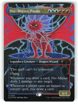 Niv-Mizzet, Parun #1530 (Rainbow Foil) (NM) Secret Lair Devastation Dragons MTG - Image 1