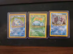 pokemon cards mixed lot. 3 Cards. Suicune, Blastoise And Venusaur - Image 1