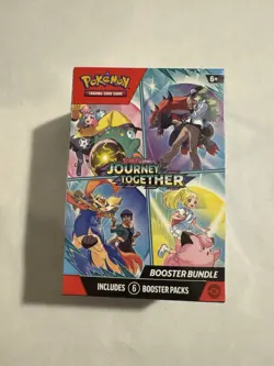 Pokemon TCG SV09 Journey Together Booster Bundle Sealed New - Image 1