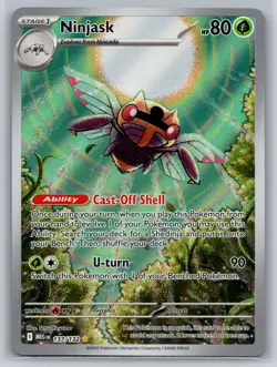 Ninjask 137/132 Pokemon TCG Illustration Rare Mega Evolution - Image 1