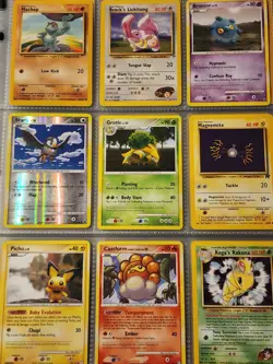 Pokemon Collection Binder Lot of Cards Holo Rare Vintage WoTC Shadowless Etc - Image 3