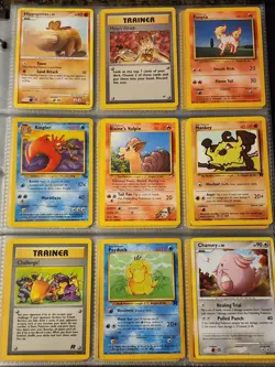 Pokemon Collection Binder Lot of Cards Holo Rare Vintage WoTC Shadowless Etc - Image 4