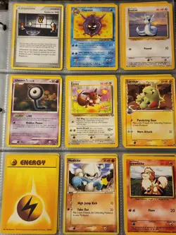 Pokemon Collection Binder Lot of Cards Holo Rare Vintage WoTC Shadowless Etc - Image 5