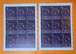 2025 POKEMON HALLOWEEN UNCUTS Cards Full Set 18/18 Nintendo GLOWS IN THE DARK - Image 5