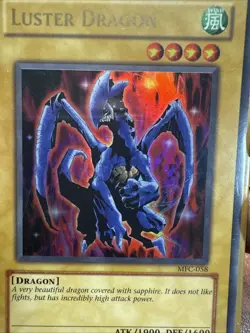 Yugioh Luster Dragon Magician's Force Ultra Rare MFC-058 MP/HP 11091375 1996 - Image 2