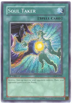 Yugioh! MP Soul Taker - SDZW-EN029 - Common - 1st Edition Moderately Played, Eng - Image 1