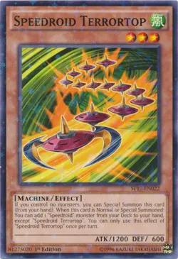 Yugioh! MP Speedroid Terrortop - SP17-EN022 - Starfoil Rare - 1st Edition Modera - Image 1