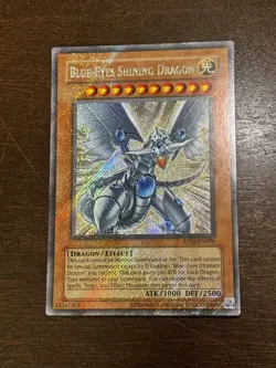 Blue Eyes Shining Dragon (RP02-EN096) YuGiOh! RetroPack 2 Secret Rare Holo Bleed - Image 1