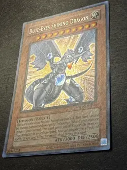 Blue Eyes Shining Dragon (RP02-EN096) YuGiOh! RetroPack 2 Secret Rare Holo Bleed - Image 4