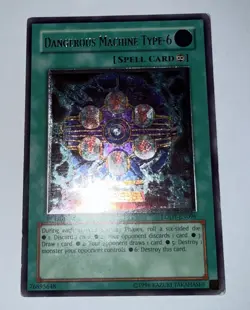 Yugioh Dangerous Machine Type-6 LODT-EN096 Ultimate Rare 1st Edition (MP) - Image 1