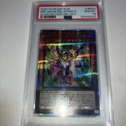 YuGiOh Dark Magician Girl 25th PSA10 Magician’s Apprentice Rare 00220 - Image 1