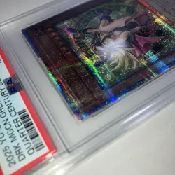 YuGiOh Dark Magician Girl 25th PSA10 Magician’s Apprentice Rare 00220 - Image 3