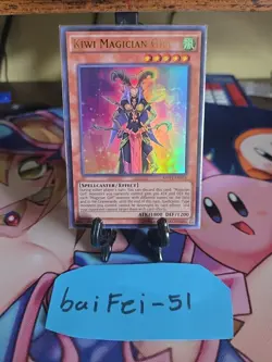 Yugioh Kiwi Magician Girl MVP1-EN016 Ultra Rare 1st Ed NM - Image 1