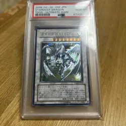 YuGiOh Stardust Dragon Ultimate Rare PSA10 TDGS 2008 Synchro Japan - Image 1