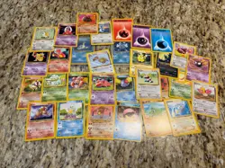 Huge 50 Card Vintage Pokemon Lot - WOTC Era w/ Guaranteed Holo Rare Base/Fossil - Image 4