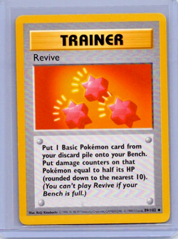 Revive Trainer Card (Shadowless) Base Set - Great Card!!! - Image 1