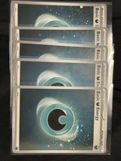 Pokemon 151 Dark Energy HD Swirl Cosmos 007 Basic $1 for 2 card - Image 1