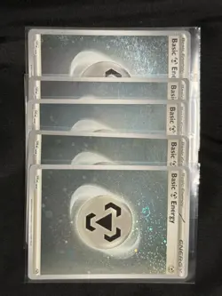 Basic Metal Energy 2023 Pokemon 008 SVE 151 Cosmos Holo SWIRL Card NM+ 1$ for 2 - Image 1