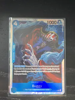 ST25-004 Buggy : Super Rare English One Piece TCG Card : ST25: Starter Deck - BL - Image 1