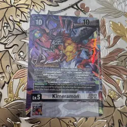 Digimon Card Game Kimeramon Alternate Art EX9-074 SEC Versus Monsters AUC - Image 1