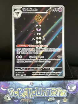 Pokemon Card Gothitelle SVP 211 Black Star Promo Illustration Rare Near Mint - Image 1