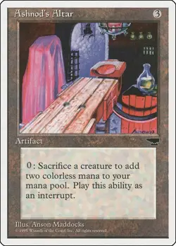 Ashnod's Altar Chronicles Magic The Gathering MTG Card - Image 1