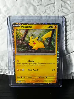 Pikachu New 2025 McDonalds Holo Pokemon Dragon Discovery Card 002/015 - Image 1