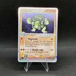 (NM) Golem ex 91/97 EX Dragon Holo Rare Vintage Pokemon Card - Image 1