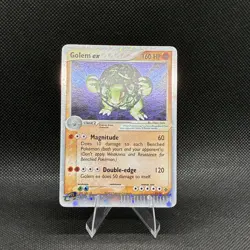 (NM) Golem ex 91/97 EX Dragon Holo Rare Vintage Pokemon Card - Image 4