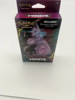 Pokemon Sun and Moon Unified Minds Booster Card Pack - Pack of 3. 1 Box Only 820650809569 - Image 1