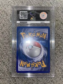 Chikorita 55/115 Unseen Forces 2005 Pokemon Card - Ace Graded Mint 9 - Image 3