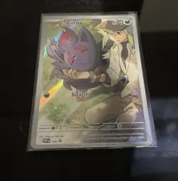 N's Zorua 189 Promo card Pokemon TCG Journey Together - Image 1