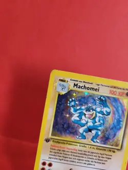 Pokemon Karte/card - Machomei Machamp 8/102 - Base Set 1. Edition - Light Played - Image 2