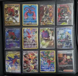 Pokemon TCG Card Collection Binder Alternate Arts, Full Arts, Trainers. - Image 1