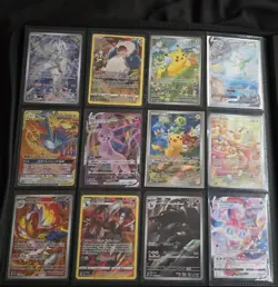 Pokemon TCG Card Collection Binder Alternate Arts, Full Arts, Trainers. - Image 2