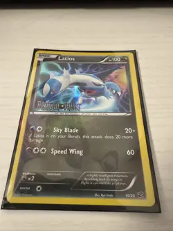 Pokemon Latios Dragon Vault 10/20 Holo Promo Stamped TCG Card - Image 1