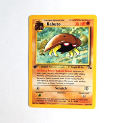 1999 Pokemon Kabuto 1st Edition Wizards Of The Coast Fossil Card 50 Lot of (12) - Image 2