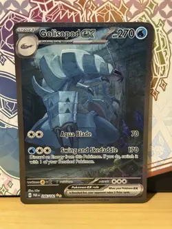 Golisopod ex 246/182 Illustration Rare Holo Pokemon Card SV Paradox Rift NM - Image 1