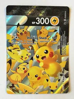 Pikachu V-Union Set of 4 SWSH: Sword & Shield Promo Cards Holo - Image 4