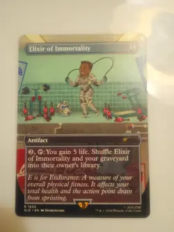 MTG Elixer of Immortality Secret Lair Fallout Regular NM x1 - Image 1