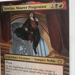 mtg altered art hand painted Magic the Gathering Strefan, Maurer Progenitor - Image 2