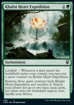 Magic the Gathering MTG Khalni Heart Expedition (428) Commander Legends LP - Image 1