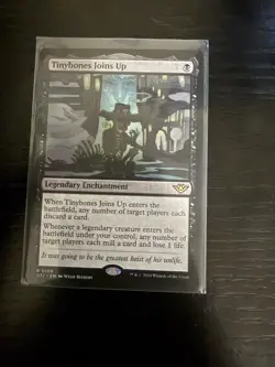 Tinybones Joins Up 108 R Outlaws of Thunder Junction NM MTG - Image 1