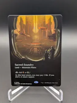 Sacred Foundry (Borderless) Edge of Eternities Foil - Image 1