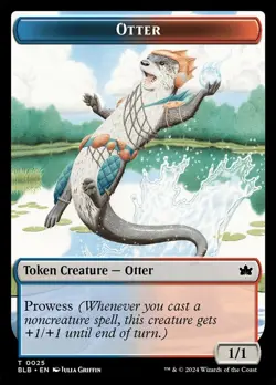 Otter Token - Bloomburrow - Near Mint - Image 1