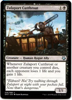 ZULAPORT CUTTHROAT 36 MAGIC: THE GATHERING GAME NIGHT (GNT) UNCOMMON - Image 1