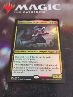 Mtg. 2x Zagras, Thief of Heartbeats. Foil. Zendikar Rising. Nm - Image 1