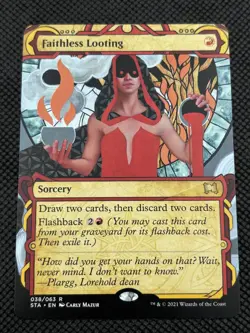 Faithless Looting #38 Normal Strixhaven: Mystical Archives NM MTG - Image 1