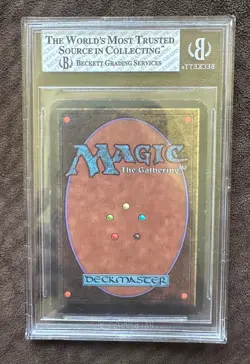 Magic the Gathering Alpha Vesuvan Doppelganger Beckett grade of Near Mint + - Image 2
